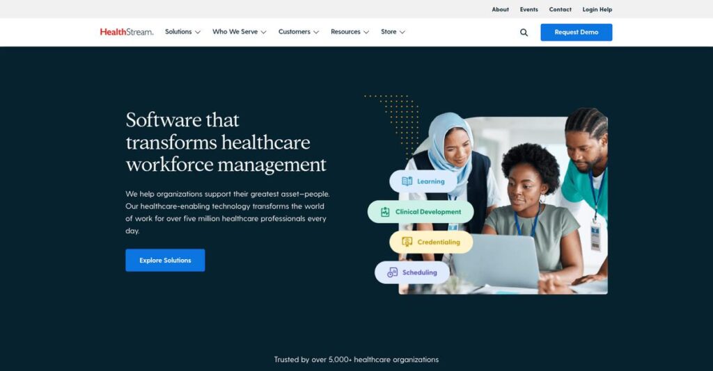 HealthStream Homepage