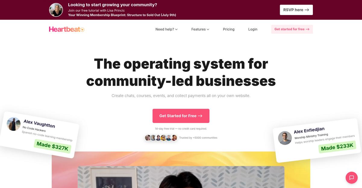 Heartbeat Homepage