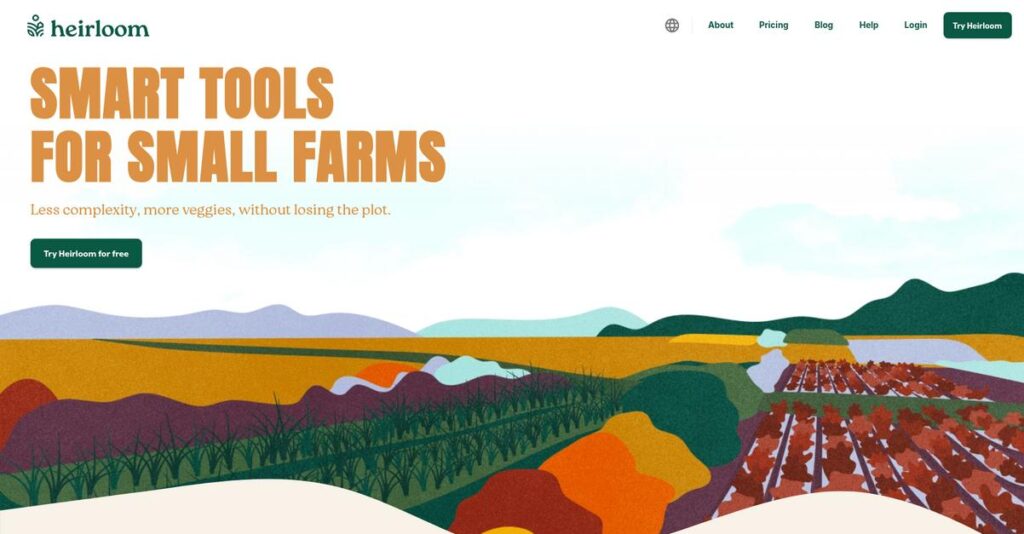 Heirloom Homepage