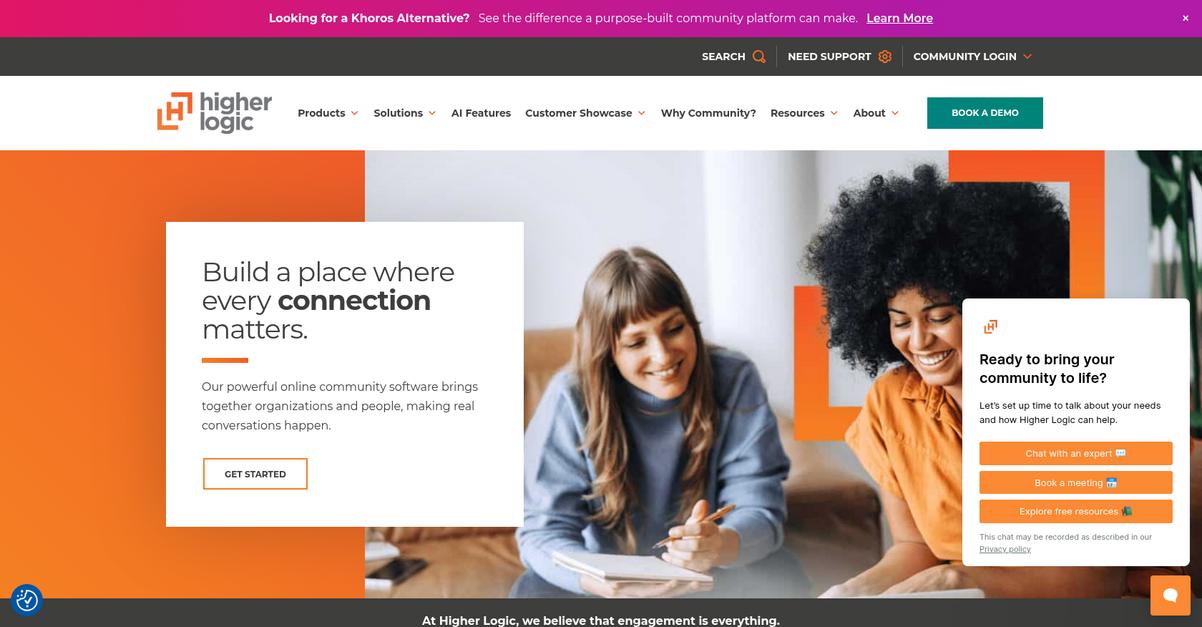 Higher Logic Homepage