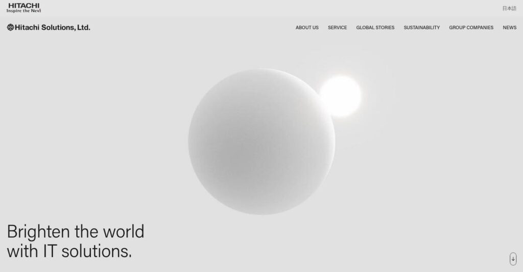 Hitachi Solutions Homepage