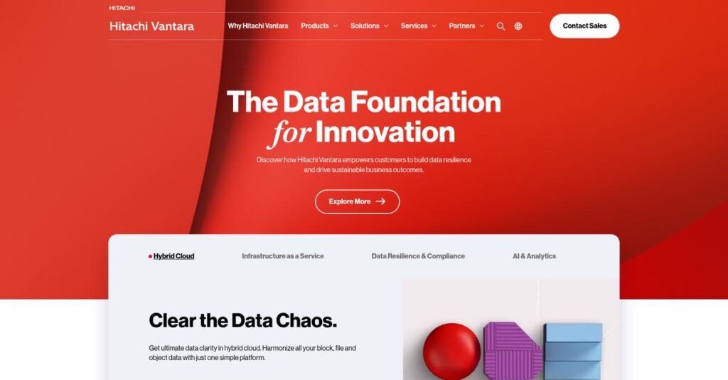 Hitachi Vantara Homepage