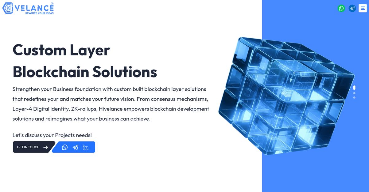 Hivelance Technologies Homepage