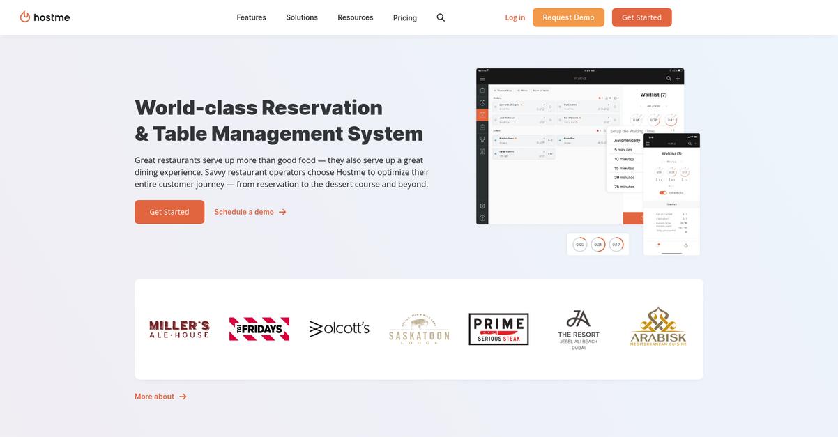 Hostme Homepage