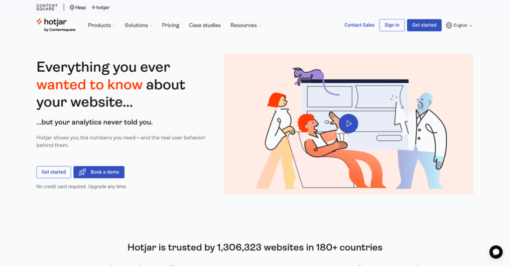 Hotjar Homepage