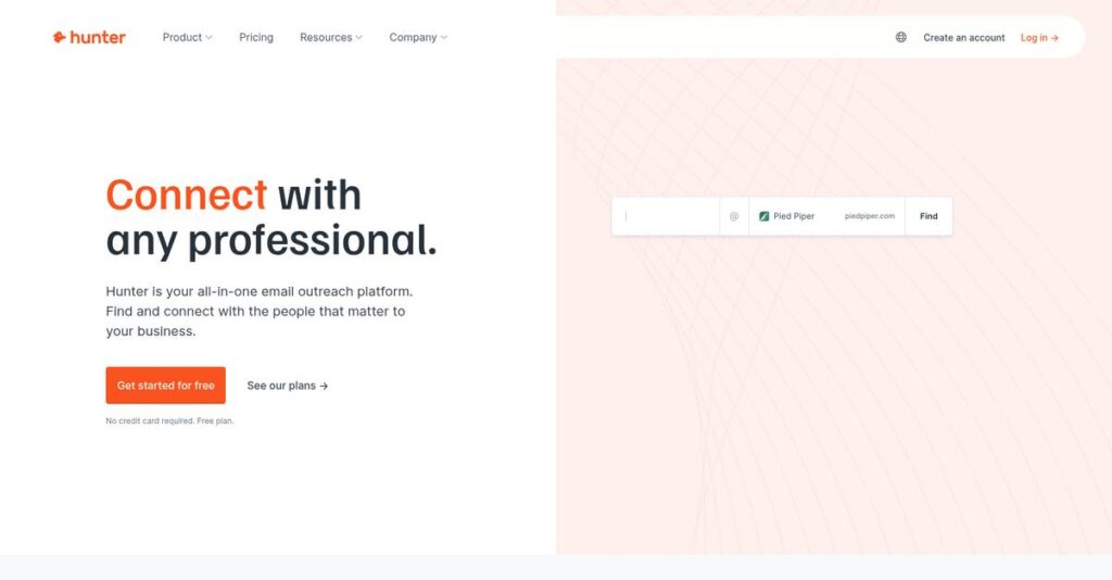 Hunter Homepage