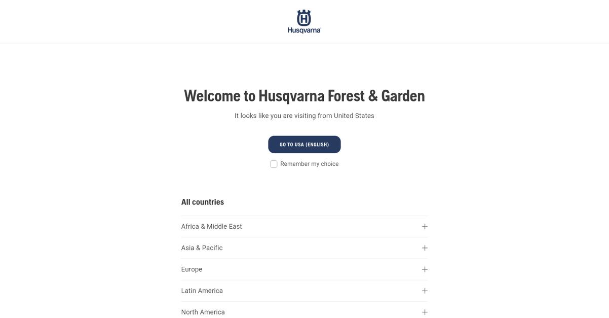 Husqvarna Homepage