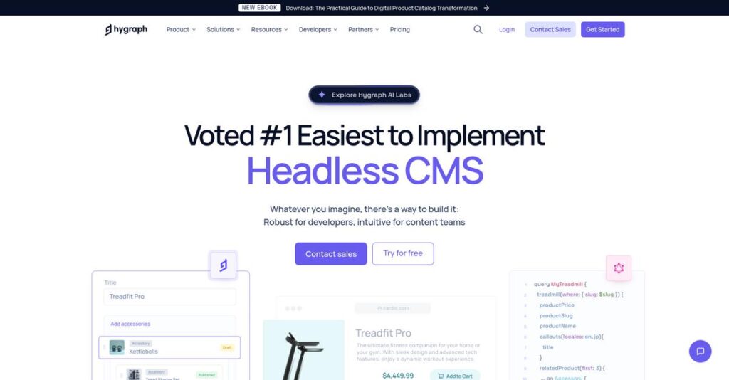 Hygraph Homepage