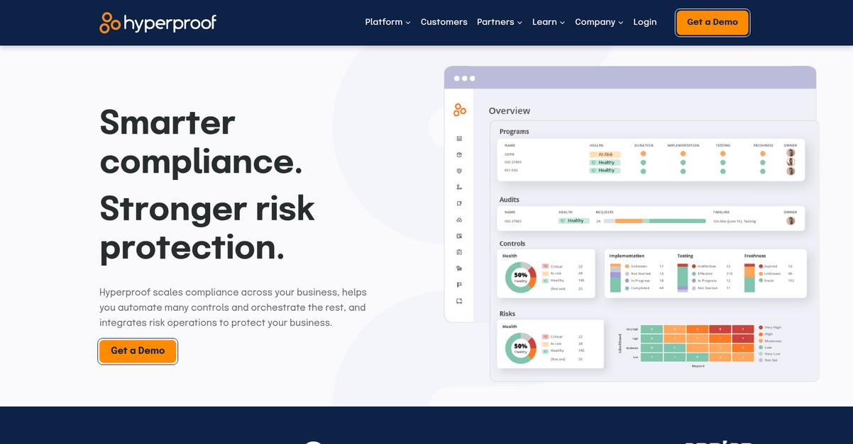 Hyperproof Homepage