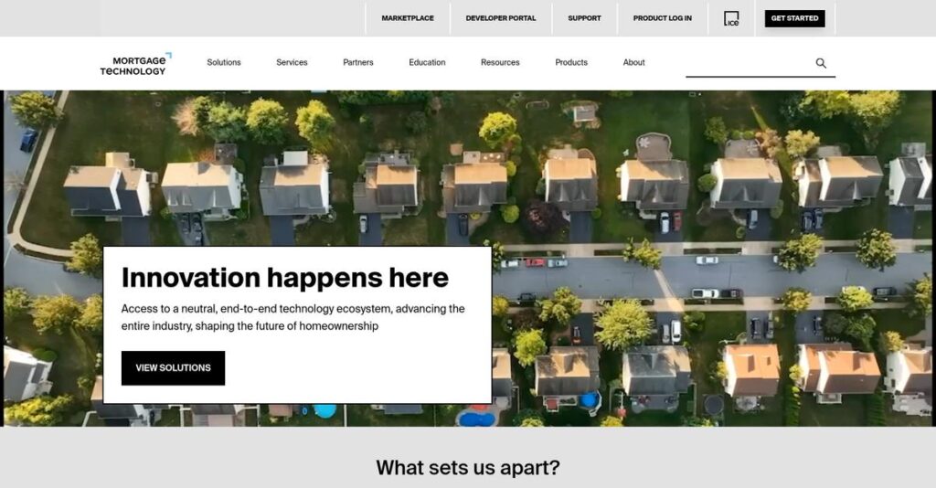 ICE Mortgage Technology Homepage