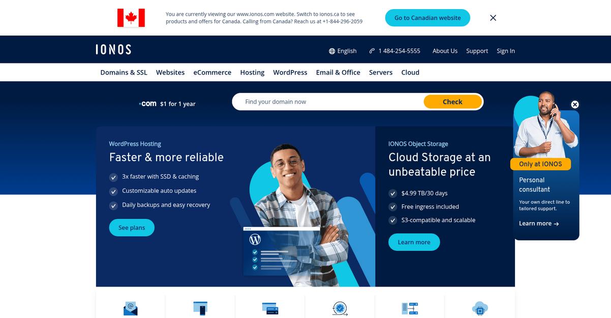 Ionos Homepage