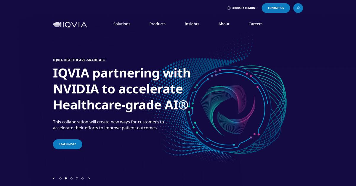 Iqvia Homepage