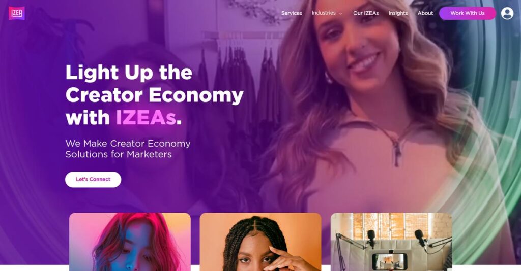 IZEA Homepage