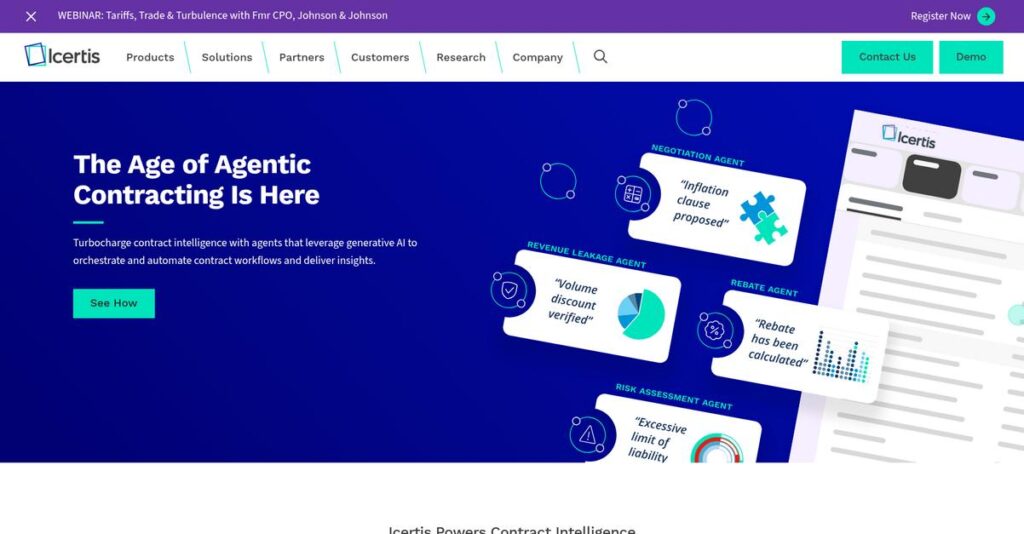 Icertis Homepage
