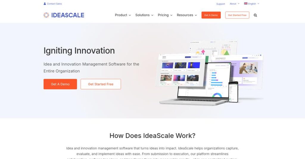 IdeaScale Homepage