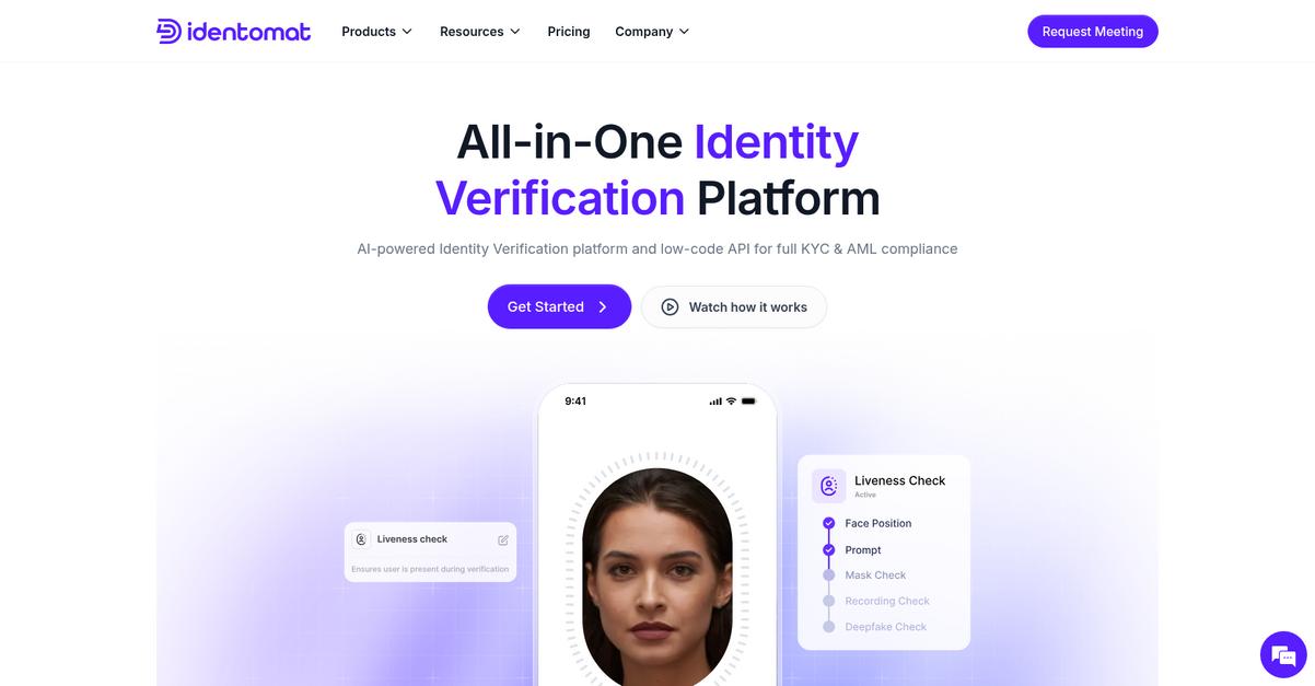 Identomat Homepage