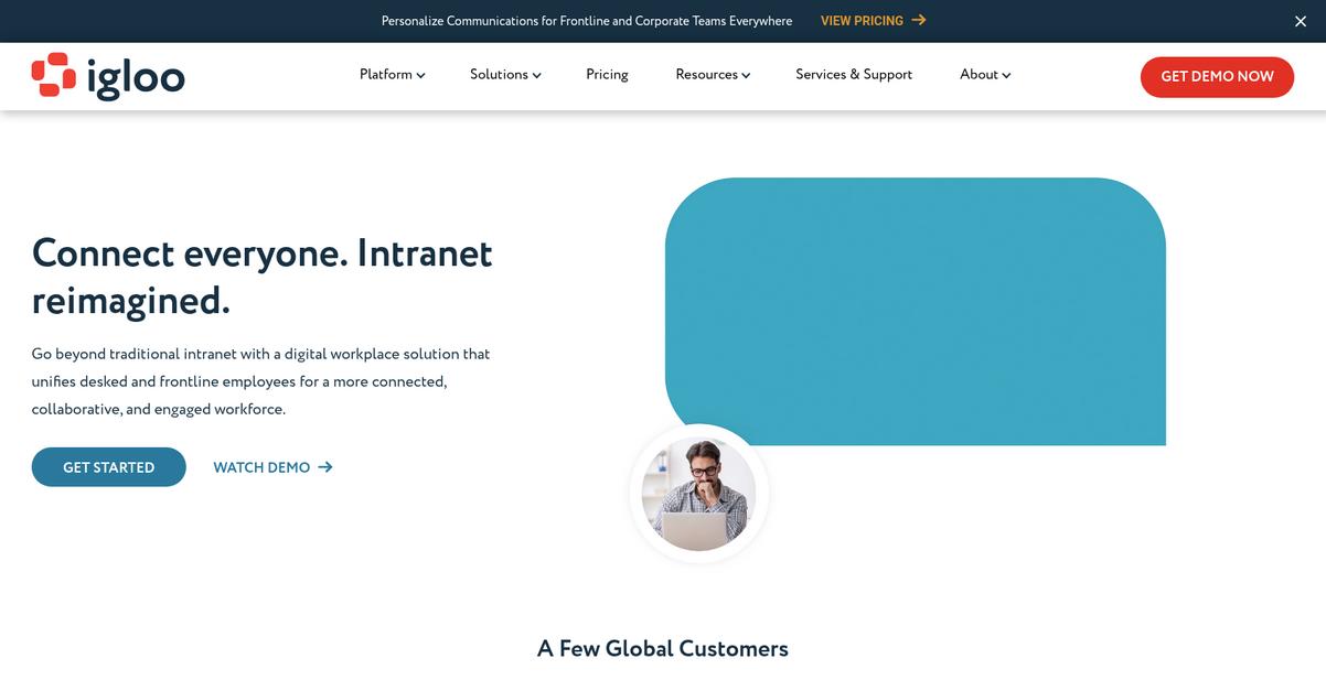 Igloo Software Homepage