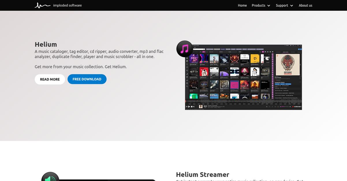 Imploded Software Homepage