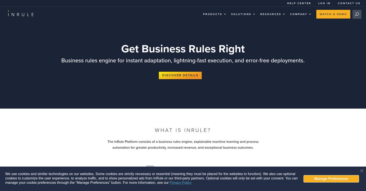 In Rule Homepage