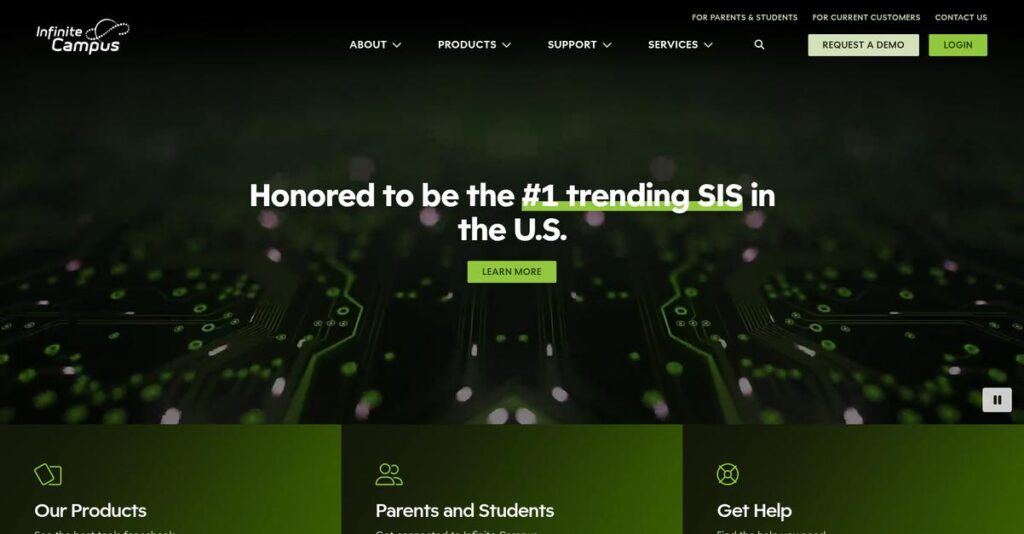 Infinite Campus Homepage