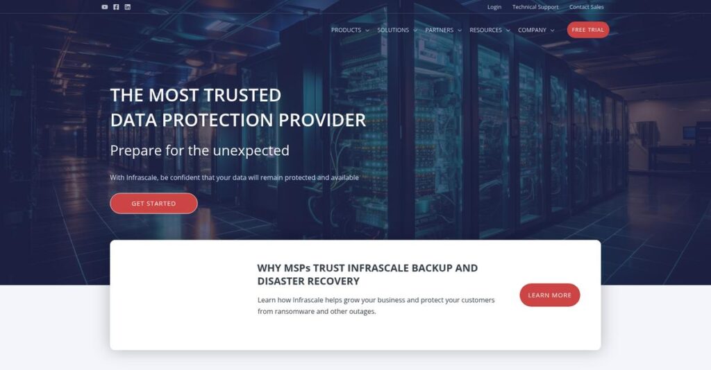 Infrascale Homepage