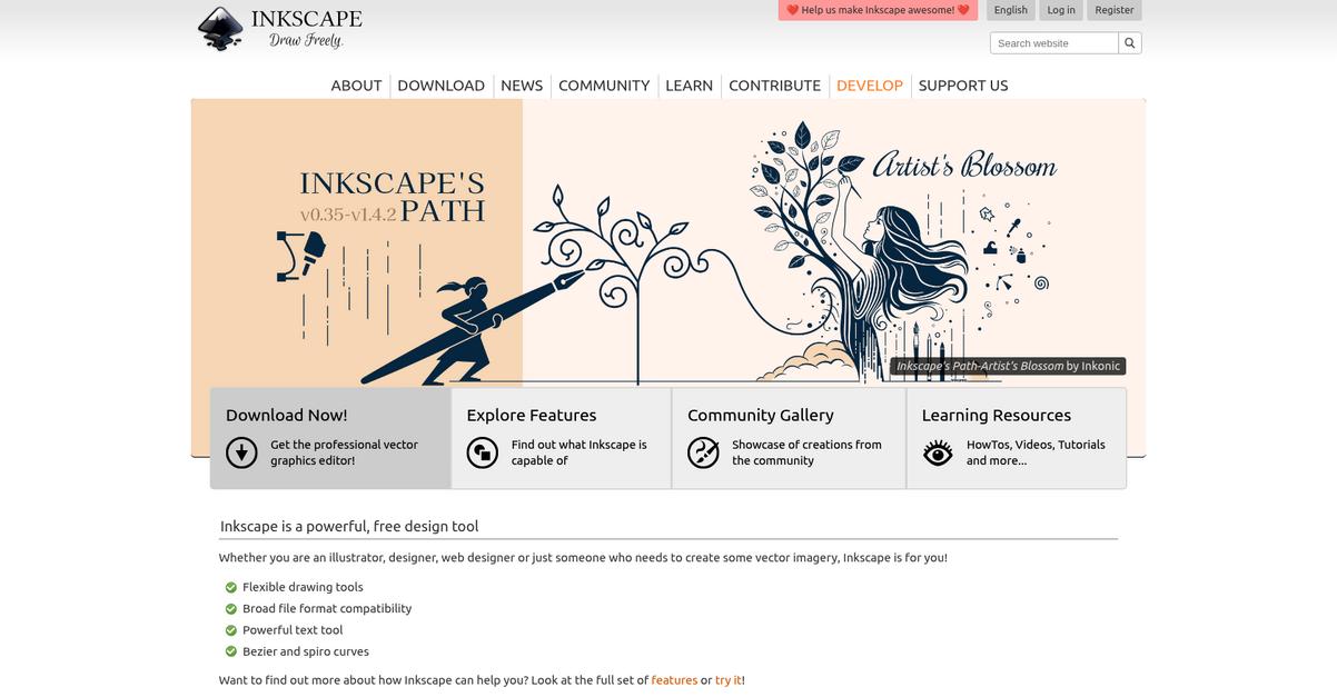 Inkscape Homepage