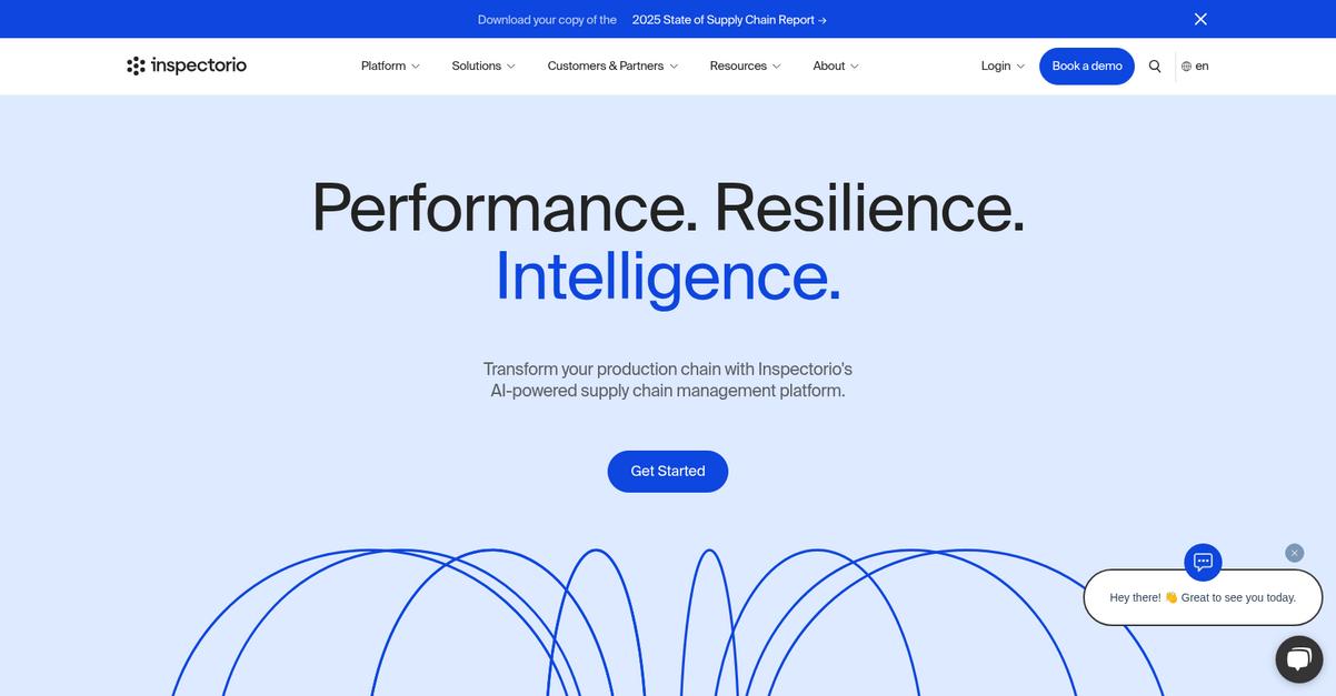 Inspectorio Homepage
