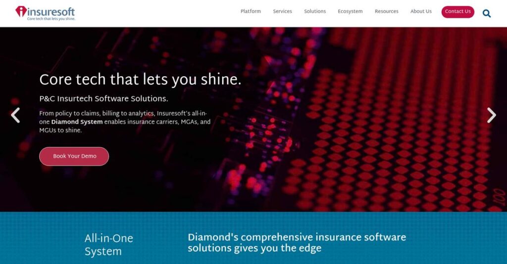 InsureSoft Homepage