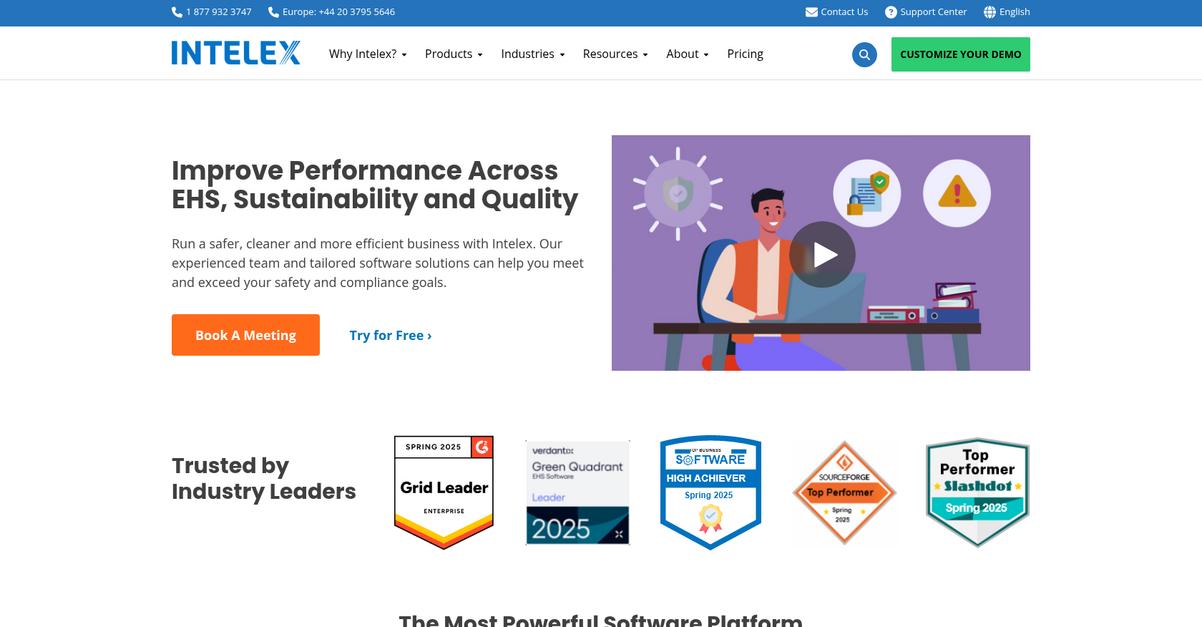 Intelex Homepage