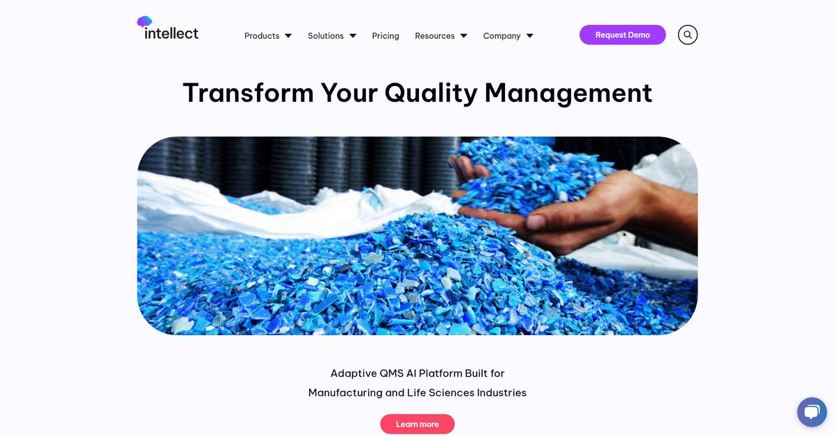 Intellect Homepage