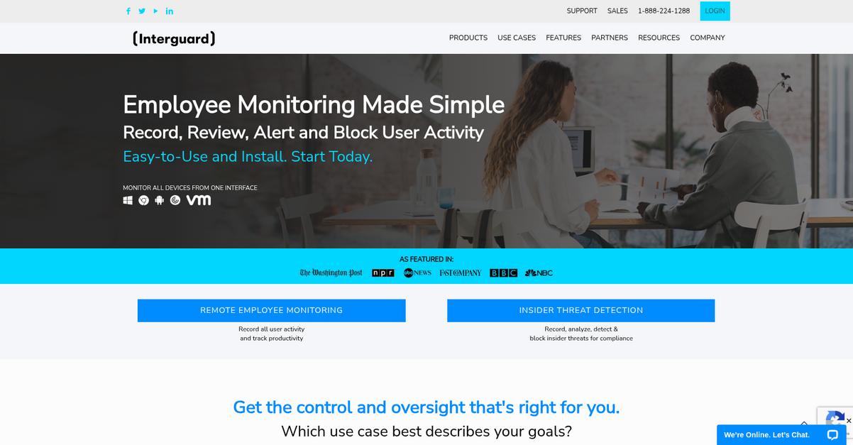 Inter Guard Homepage