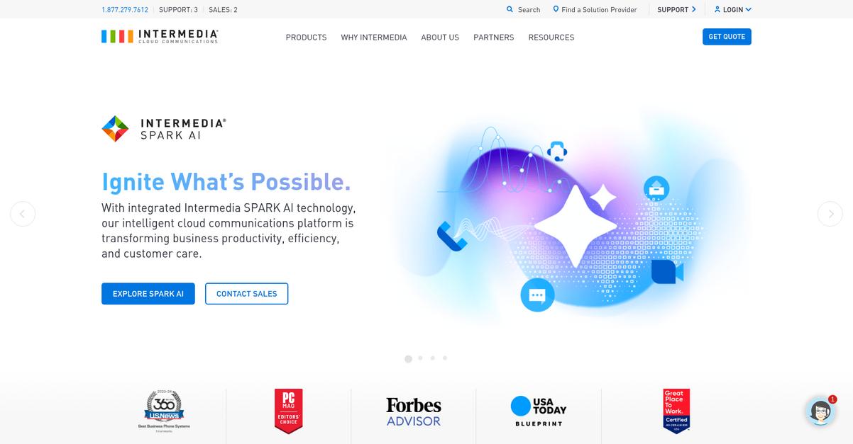 Intermedia Homepage