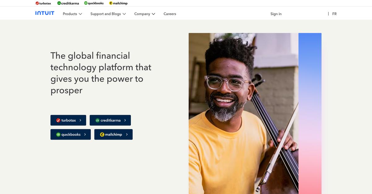 Intuit Homepage 1