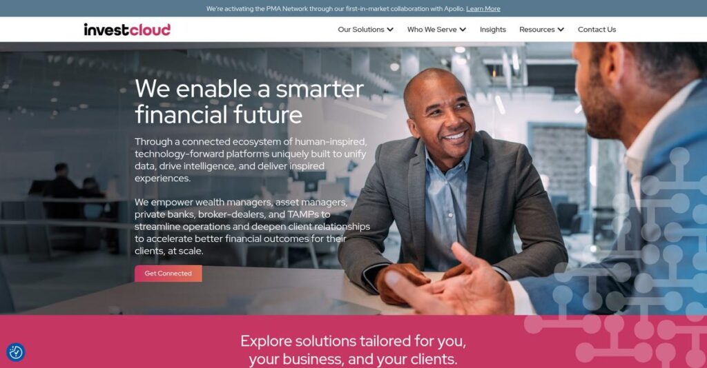 InvestCloud Homepage
