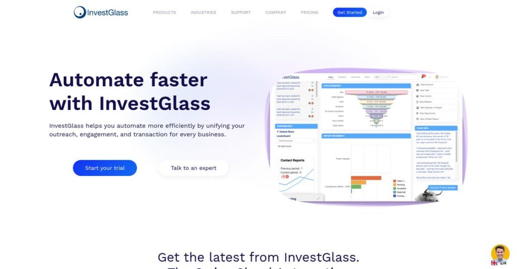 InvestGlass Homepage