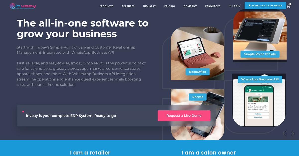 Invoay Homepage