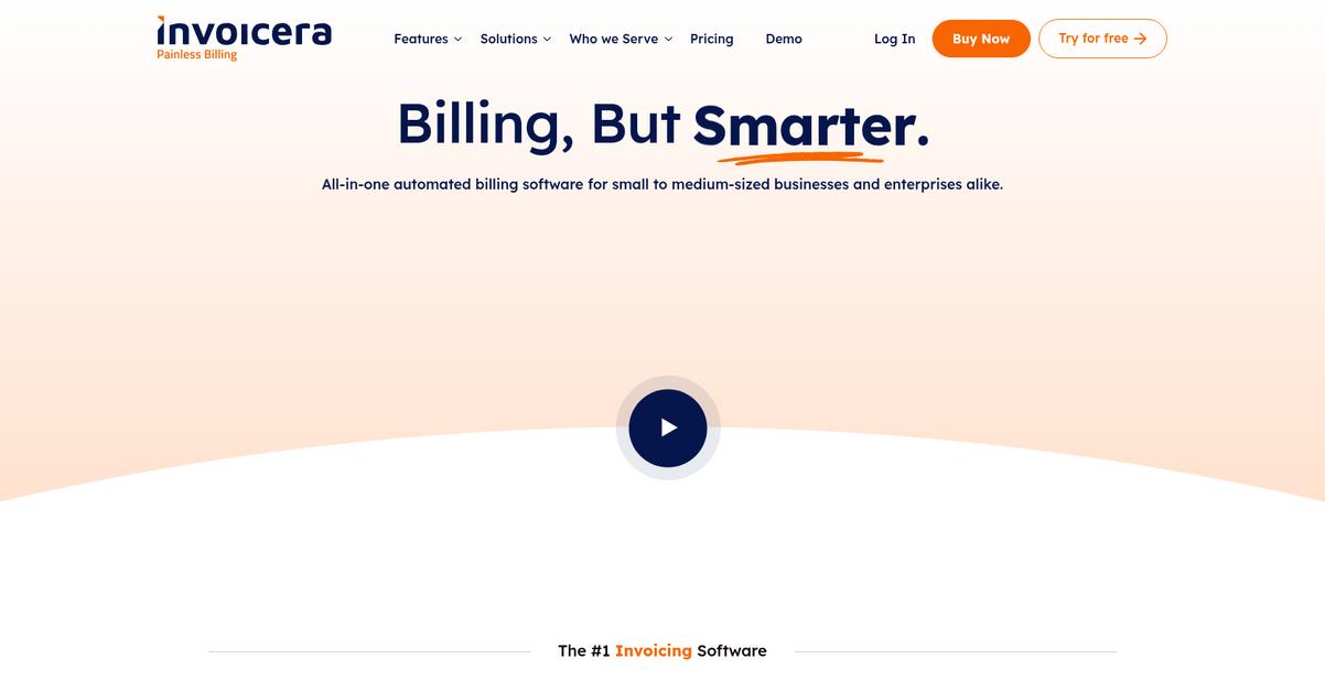 Invoicera Homepage
