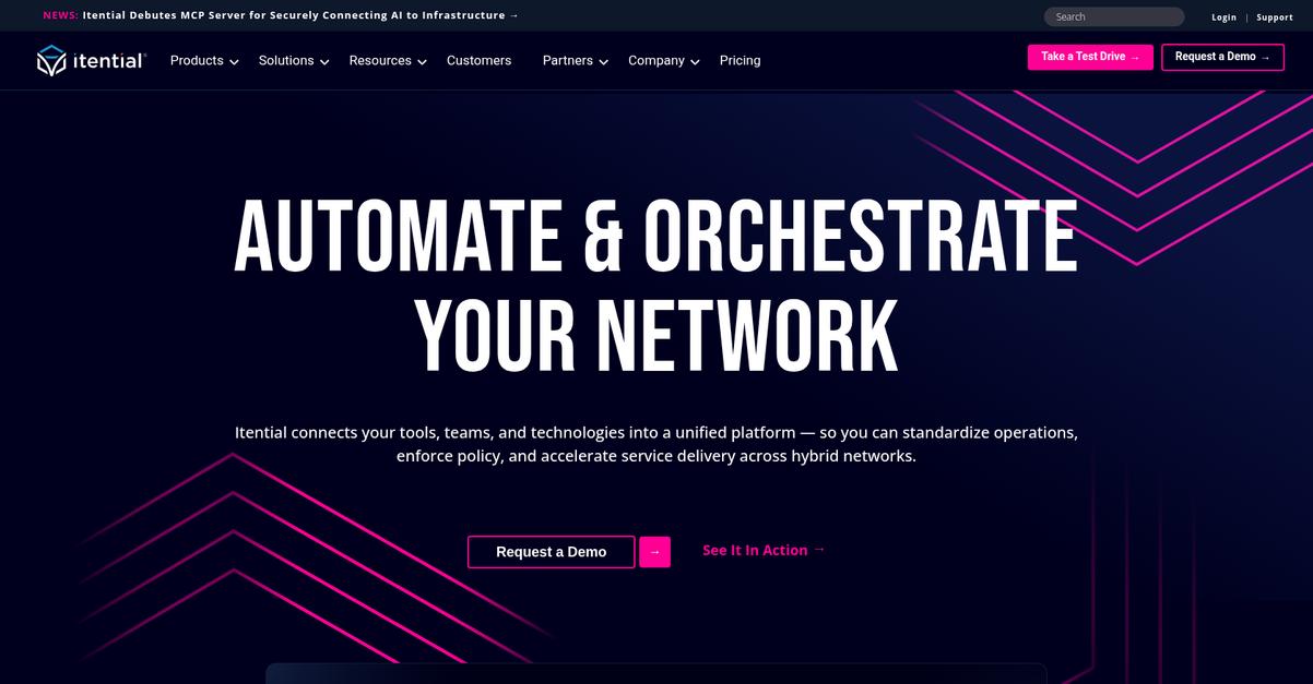 Itential Homepage