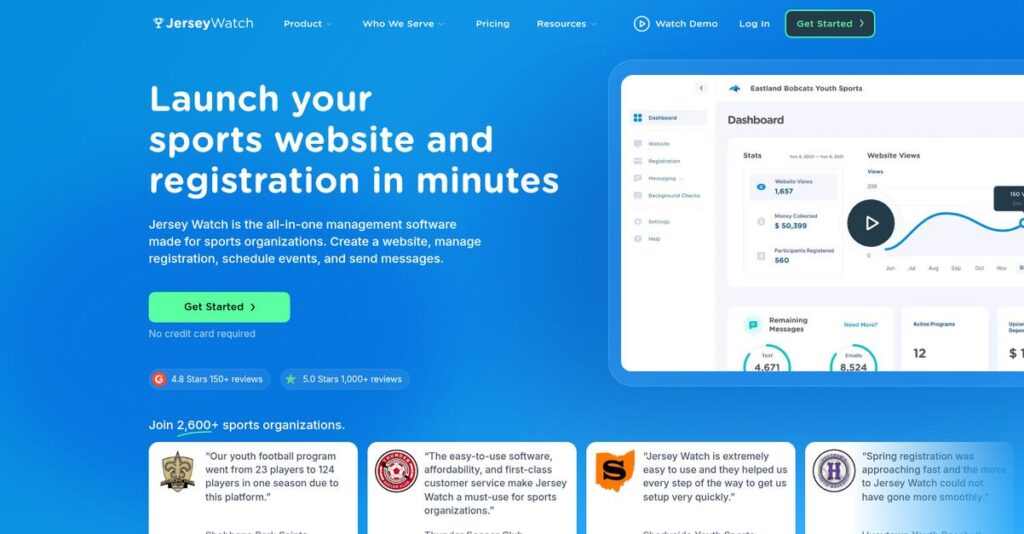 Jersey Watch Homepage