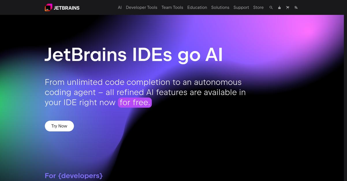 Jet Brains Homepage