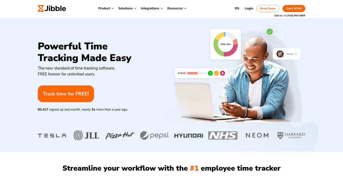 Jibble Homepage