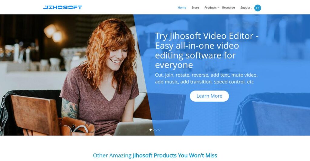 Jihosoft Homepage