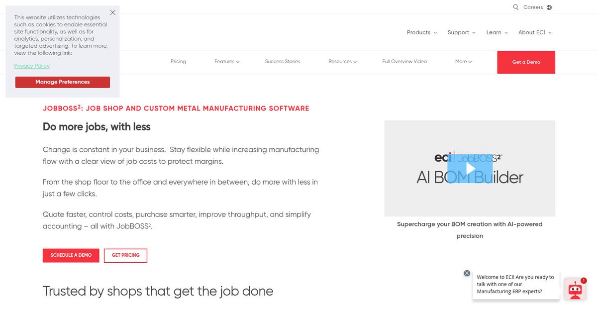 Job Boss Homepage