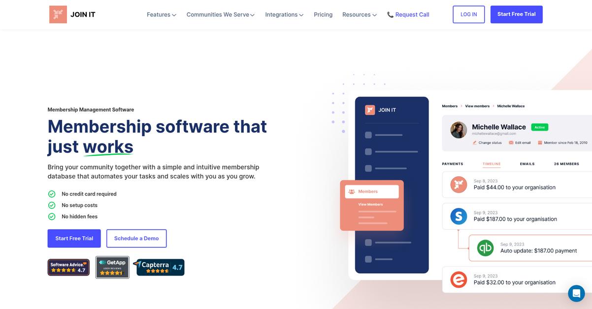 Join It Homepage
