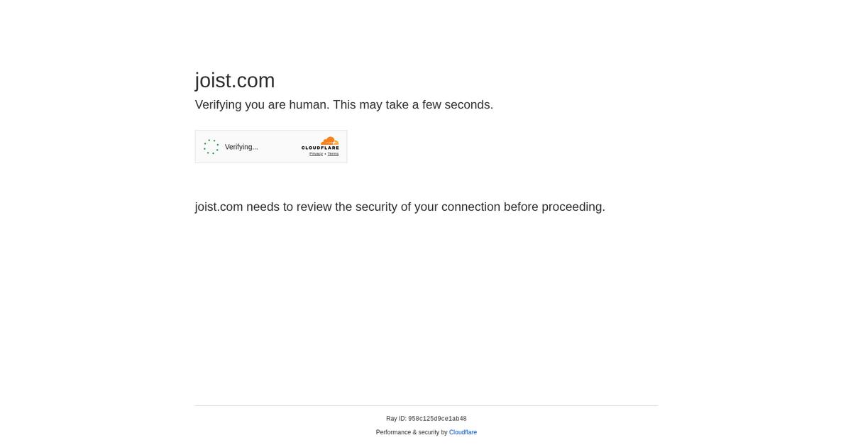 Joist Homepage