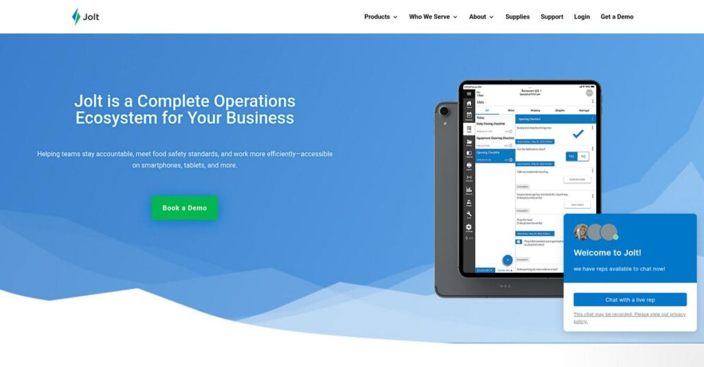 Jolt Homepage
