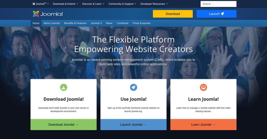 Joomla Homepage