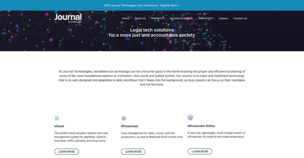 Journal Technologies Homepage