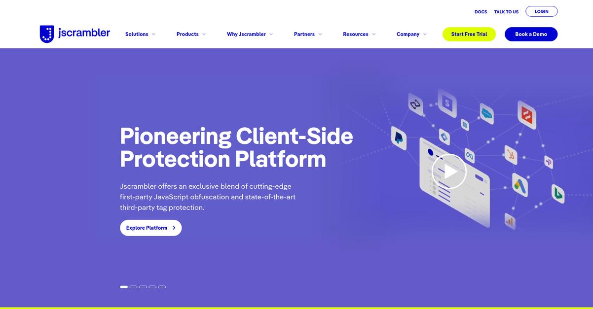 Jscrambler Homepage