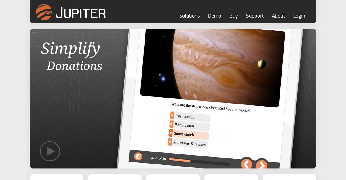Jupiter Ed Homepage